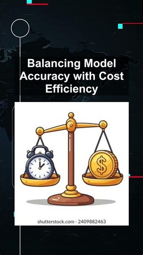 Balancing Model Accuracy with Cost Efficiency #ai #artificialintelligence #machinelearning #aiagent