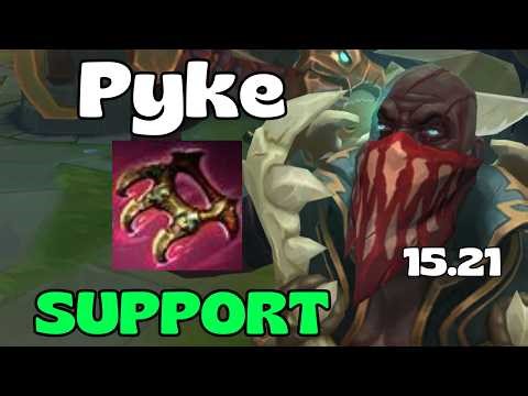 Pyke support my best pick in league of legends