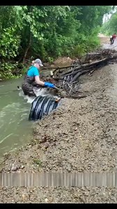 10K views · 40 reactions | Part 1 Clearing Culverts After Rainstorm! Part 6 | Drain channel | Facebook