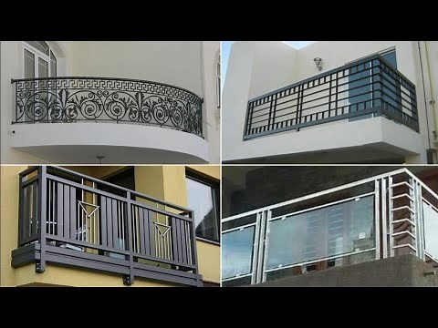 Modern Balcony & Terrace Grill Design Ideas 2024 | Rooftop Terrace Railing Designs #home