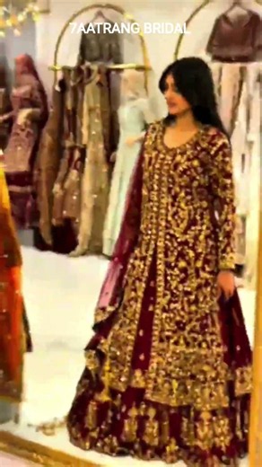 👀 AMAZING MOST BEAUTIFULL BLACK LONG DRESS STYLE OUTFIT BY 7AATRANG BRIDAL❤#7aatrang #fashion #fyp