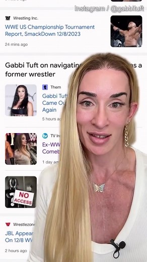 Transgender WWE star Gabbi Tuft details her transition to a woman