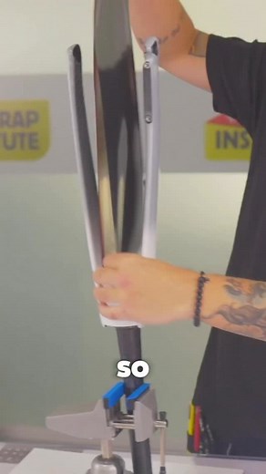 9.9K views · 48 reactions | In Part 4 of wrapping this racing bike frame, Dimas wraps the fork. He wraps it in 3 pieces in order to find the perfect balance between quality, durability and efficiency. Be sure to note how he uses the pivot vice to secure the fork at the beginning. Also, see how he makes overlaps on the body lines that disappear which is a master skill every installer should have! | The Wrap Institute | Facebook