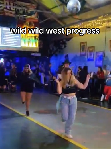 Teach Me the Running Man Dance at Wild Wild West