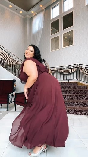 Stunning Plus Size Wedding Dress from The Ultimate Prom
