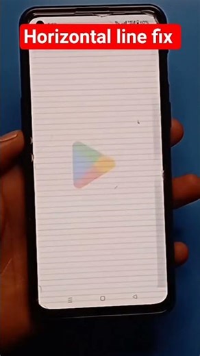 horizontal line on phone screen/how to fix horizontal line on phone screen #shortvideo #shortsvideo