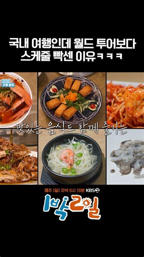 국내 여행인데 월드 투어보다 스케줄 빡센 이유ㅋㅋㅋ #1박2일 #shorts