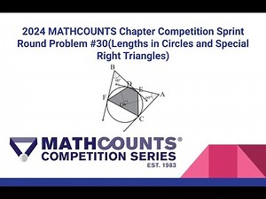 2024 MATHCOUNTS Chapter Competition Sprint Round Problem #30
