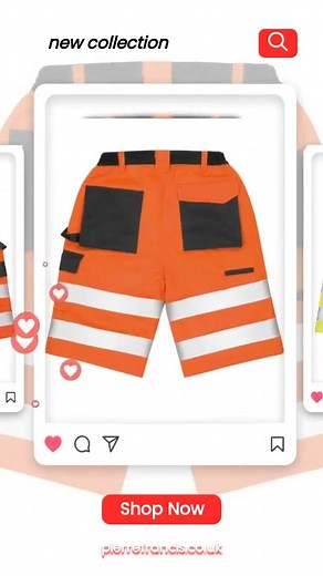Result - Safe-Guard Hi-Vis Cargo Shorts