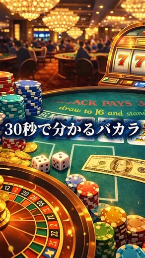 30秒で分かるバカラ