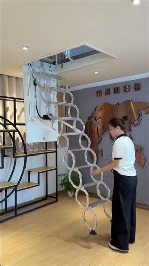 Electric retractable stairs can make up for it