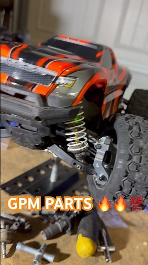 TRAXXAS MINI MAXX GETS NEW PARTS ALL GPM.. LINK IN THE DESCRIPTION 👇. #rc #rccar #traxxas #rckids