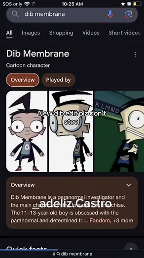 New Dib Edit - Don't Steal! #InvaderZim