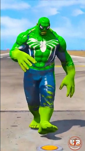 GTA V 🧌Hulk Vs💥 Captain America🛡️ #shorts #hulk #game #gta #shortsfeed @MrBeast