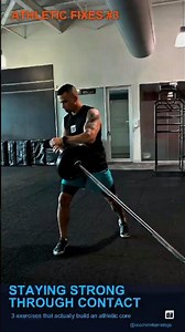 Core Stability For Athletes — 3 Anti-Rotation Exercises (Not Crunches)