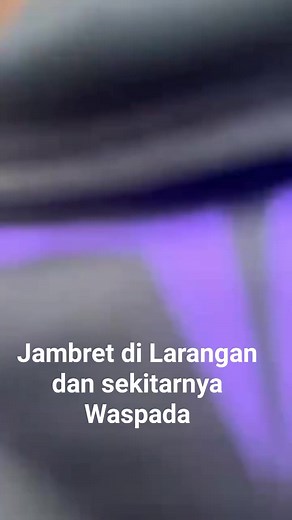 Waspada Jambret #jambret #laranganpamekasan #waspada | Goethe Jeem