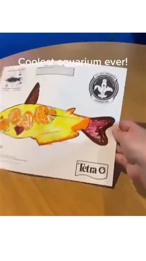 Interactive Aquarium: Kids' Drawings Come to Life!