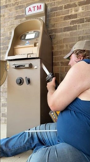 CASHING IN: Cutting Open An ATM Machine