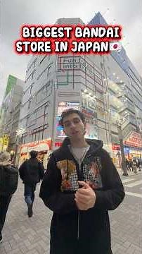 Biggest bandai store in japan! #bandai #japan