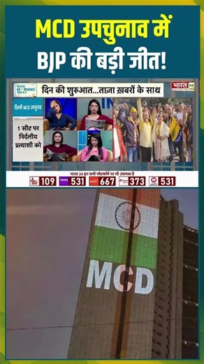 Delhi MCD ByElections Result 2025: MCD उपचुनाव में BJP की बड़ी जीत! #delhinews #breakingnews