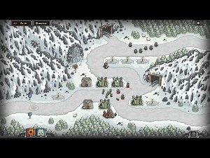 Kingdom Rush Walkthrough - Icewind Pass - Heroic [Steam version][HD]