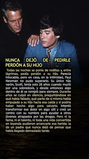 Nunca dejó de pedirle perdón a su hijo