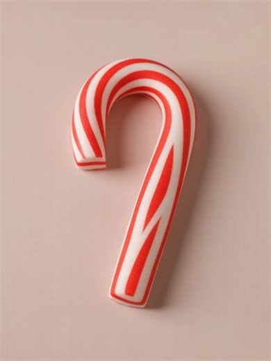 Perfect Candy Cane Cut for Christmas