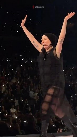 Lady Gaga closed her show in New York with 911 from Chromatica (mayhem ball tour N8)