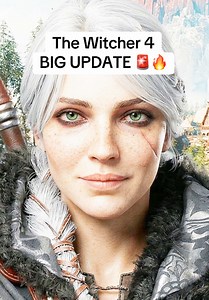 The Witcher 4 BIG UPDATE! 🚨🔥 #thewitcher4 #witcher #gaming #gamingontiktok #fyp