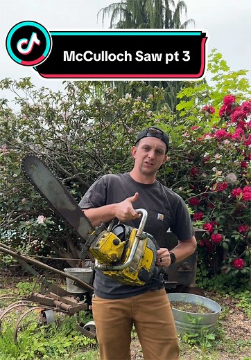 Mcculloch Super 33 Restoration: Clean, Sharpen, Test Cuts