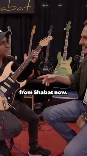 Dweezil Zappa's guitar is INSANE! 🤩 Lee pops by the Shabat booth at NAMM and chats with Dweezil about the latest upgrades to his signature guitar. 🎸 📺 Full Video: https://bit.ly/3M5JC20 | Andertons Music Co.
