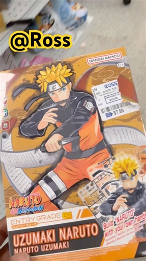 Bandai Naruto Model Kit at Ross?! EASY Build & Looks 🔥🍥