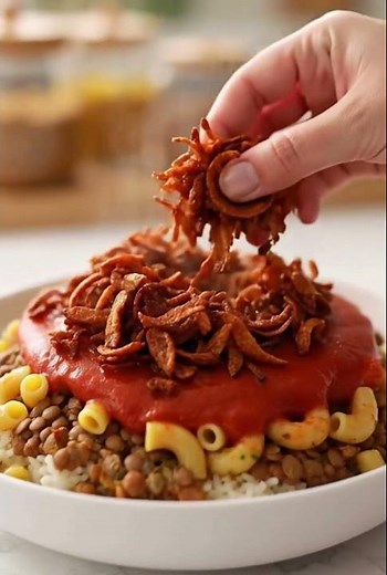 Koshary Egypt: The Secret Recipe Revealed! #KosharyEgypt #FoodLovers