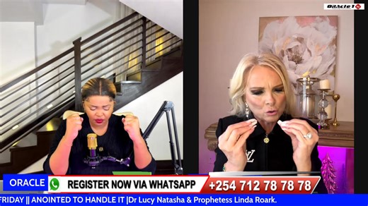 � LIVE FRIDAY || ANOINTED TO HANDLE IT |Dr Lucy Natasha & Prophetess Linda Roark One on One Via Video Call WhatsApp 254 712 787878 Sow into fertile ground �� PAYPAL: https://bit.ly/2VvvK1t MPESA/WAVE: 254 710 842121 (Lucy Natasha Murathe) � New to streaming or looking to level up? Check out StreamYard and get $10 discount! � | Rev Lucy Natasha