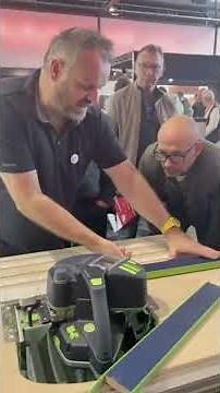 festool KA65 demo during the HoutPro+ - thanks to Dennis Mulder for sharing the footage