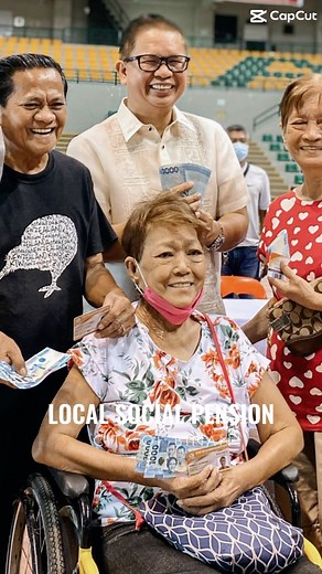 Distribution of Local Social Pension to Senior Citizens. #GanitoKamiSaBiñan #PensyonNiLoloatLola | City of Biñan