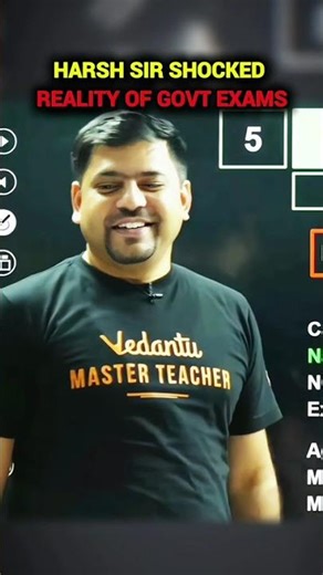 HARSH SIR SHOCKED 😨 1 crore Students ⚠️ #iit #jee #jeemains #iitbombay #govtjobs #govtexam