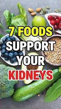 7 foods that support your kidneys naturally #kidneyhealth #healthtips #nutrition