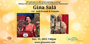 New Year’s Eve World Chant Celebration with Gina Salā and Friends at Center for Spiritual Living Ballard in Seattle, WA  - Wednesday, December 31, 2025 - EverOut Seattle