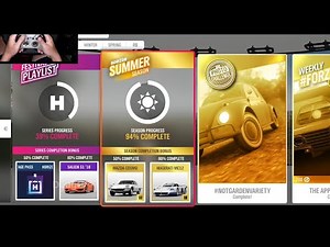 Forza Horizon 4 - How to Complete Festival Playlist Summer season Update 40 - 50, 80 Percent
