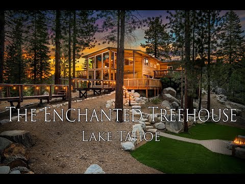 The Enchanted Treehouse- Lake Tahoe- Luxury Vacation Rental [4K]