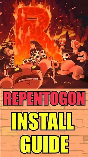 How to Install REPENTOGON #isaacrepentance #gaming #repentance #tboi