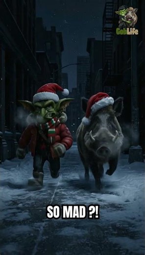 Gobo & Grunter Save Christmas… BADLY 🎄💥 #goblife #funny #christmas