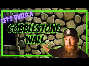 How to Make a Realistic Cobblestone Wall out of Foam