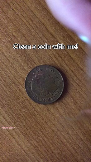Cleaan a dirty coin with me!! #JDVaporMaxShuffle #40k #fyp #UnfoldChallenge #coinclean #cleancoinswithme1 #fry #foryoupage #foru