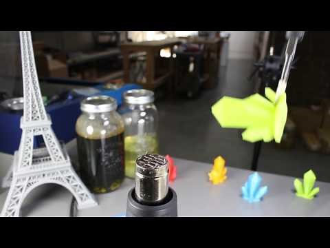 Smoothing PLA with a Heat Gun