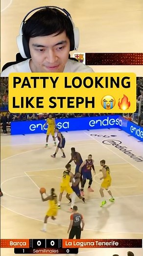 PATTY MILLS LOOKED LIKE STEPH IN EUROPE 😭 #pattymills #nba #fibabasketball #fiba