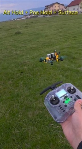 Maroi 5 with INAV 9.0 & MFT-01 test: Alt Hold + POs Hold + Surface Tracking