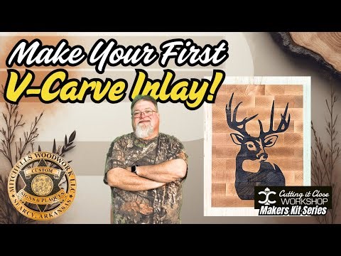 EASY DIY Inlay Cutting Board - VCarve Pro - Cutting It Close