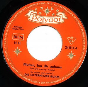 Die Otternitzer Buam - Mutter, Bei Dir Zuhaus